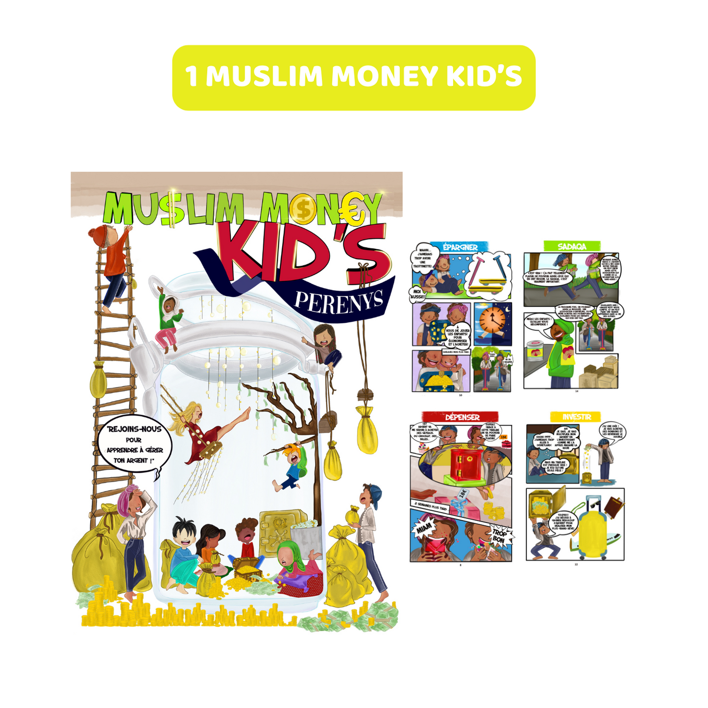 PACK MUSLIM MONEY KID'S – Édition Budget